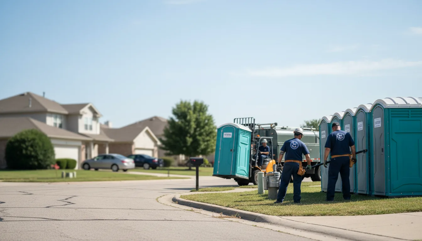 Porta Potty Rental in Flat Rock, OH near me